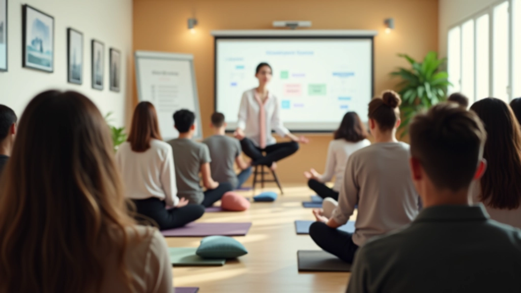 Stress management and burnout prevention workshop session